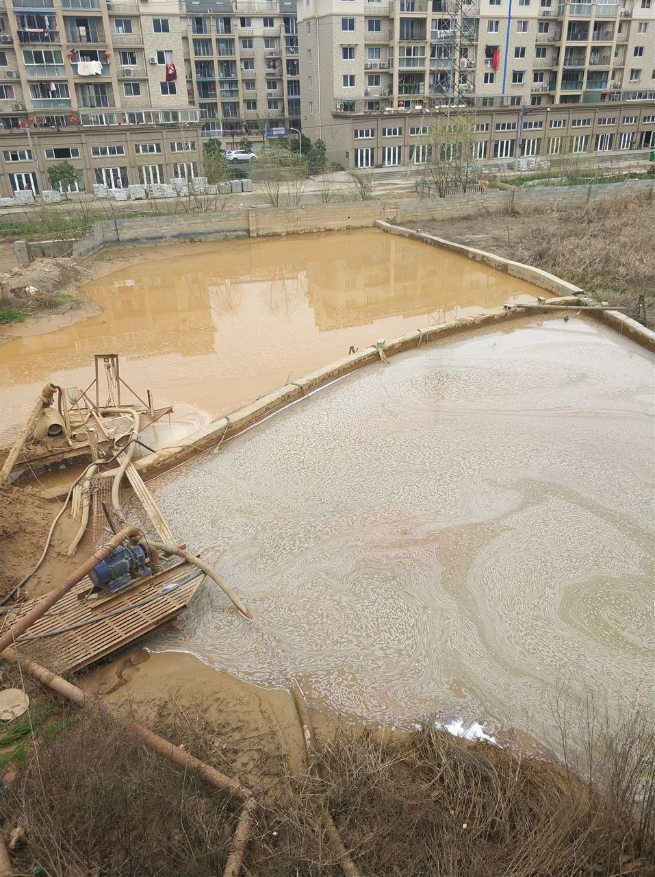 永修沉淀池淤泥清理-厂区废水池淤泥清淤